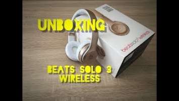 Beats Solo3 Wireless // Unboxing SK