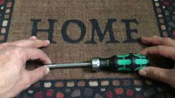 Wera ratcheting screwdriver!
