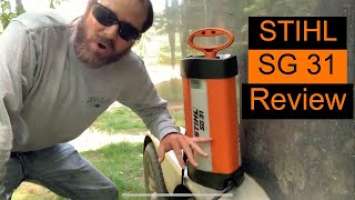 STIHL SG 31 SPRAYER REVIEW