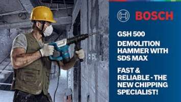 Bosch GSH 500 Professional | Demolition Hammer with SDS max