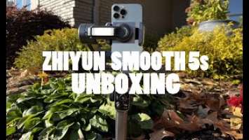 Zhiyun Smooth 5s | Unboxing and Review