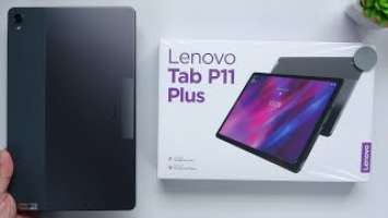 Lenovo Tab P11 PLus | Hands-On, Design, Unbox, Set Up new, Camera Test