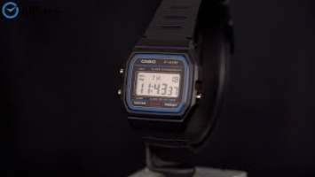Обзор часов от эксперта: Японские наручные часы Casio Collection F-91W-1YEG с хронографом