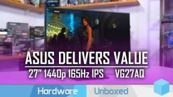 Asus VG27AQ Review, The Value 1440p 165Hz IPS Option from Asus