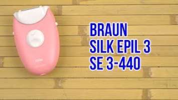 Распаковка BRAUN Silk epil 3 SE 3-440