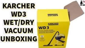 KARCHER WD3 Wet & Dry Vacuum Cleaner | Unboxing & Test