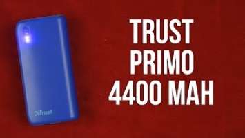 Распаковка Trust Primo 4400 mAh Blue