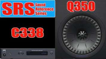 [SRS] KEF Q350 Bookshelf Speakers/ NAD C338 Integrated Amplifier - Sound Reference Series