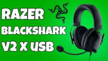 Razer BlackShark V2 X USB Gaming Headset | Unboxing, Review & Microphone Test!