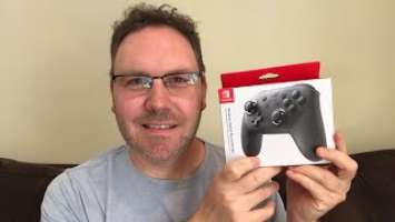 Nintendo Switch Pro Controller Unboxing Livestream Archive