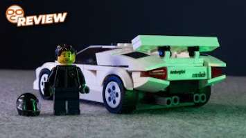 LEGO 76908 Lamborghini Countach Review - 80s Era Dream Car!