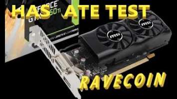 T-REX Mining - MSI GeForce GTX 1050 TI 4GT LP, 4GB - Test