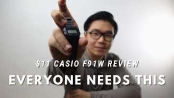 Casio F91W Review: $11 World Domination