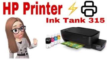Hp Printer Ink Tank 315