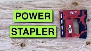 I bought two! Milwaukee M12 Stapler REVIEW