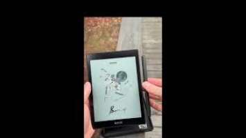 The color e-ink Onyx Boox Nova Air tablet = no more paper notebooks for me!