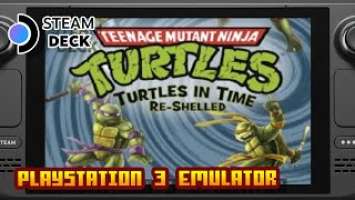 Teenage Mutant Ninja Turtles: Turtles in Time Re-Shelled - (Valve Steam Deck) - RPCS3 Emulator