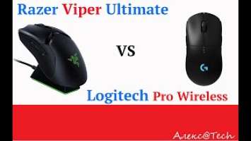 Обзор Razer Viper Ultimate и Logitech G Pro Wireless