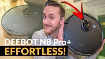 THIS Robot Vacuum Makes Cleaning Your Home EFFORTLESS! (ECOVACS DEEBOT N8 PRO+) | Raymond Strazdas