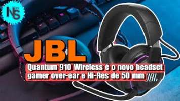 JBL Quantum 910 Wireless | Headset Gamer promete até 39H de Bateria e Tecnologia QuantumSPATIAL 360.