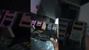 Asus TUF B550m plus wifi II unboxing    #unboxing #asus #tufgaming #b550m