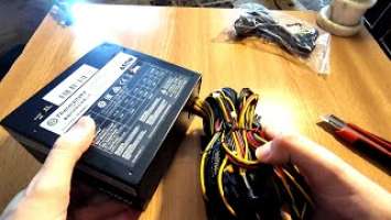 THERMALTAKE Litepower, 650W, 120mm PSU Unboxing