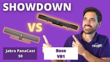 SHOWDOWN Jabra PanaCast 50 VS. Bose VB1 Comparison - LIVE MIC + SPEAKER + VIDEO TEST!