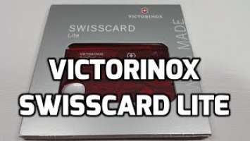 Victorinox Swisscard Lite Pocket Tool Unboxing and Review for EDC (Every Day Carry)