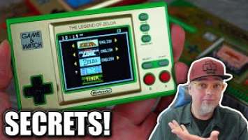 SECRETS Of The Nintendo Game & Watch: The Legend Of Zelda! Unboxing & Review!