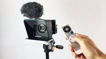 Padcaster Teleprompter and CAME-TV Lens Adapter with Sony RX100 VII