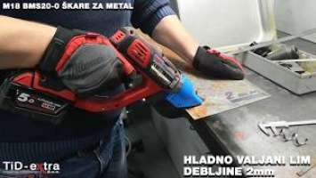 Škare za rezanje metala M18 BMS20-0