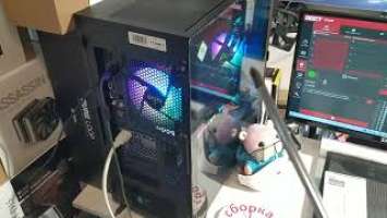 Сборка ПК за 273 000₽. Как охлаждает СЖО LS720 i5-13600K в Zalman Z10 DUO с передом из стекла?