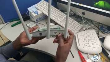 TP Link TL WR841N Wireless N Router Hard Reset and setup again