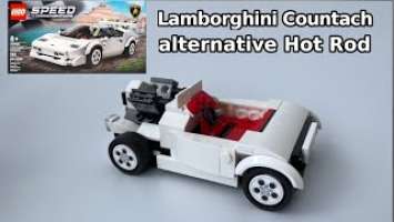 LEGO 76908 Lamborghini Countach MOC Alternative Hot Rod