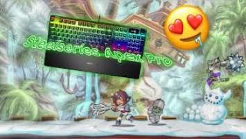 Brawlhalla asmr | Steelseries Apex Pro⌨ ranked gameplay