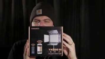 Yongnuo YN300 III Yn-300 III LED Light 5500K Unboxing And Quick Review