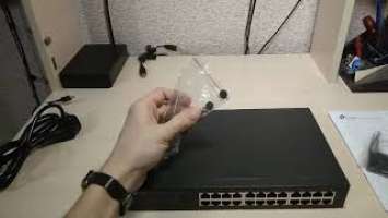 ОНЛАЙН ТРЕЙД.РУ — Коммутатор TP-LINK TL-SG1024D 24 ports Switch Ethernet 10/100/1000M