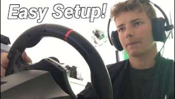 HOW TO SETUP AND GAMEPLAY FOR RWA RACING WHEEL!