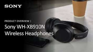 Sony | WH-XB910N Wireless Noise Canceling EXTRA BASS™ Headphones Overview