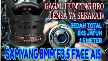 JATUH YA SEDIKIT BONGKAR YA SEMUA BY SAMYANG 8MM F3.5 @gugunmanualchannel1253