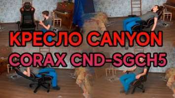 КРЕСЛО CANYON CORAX CND-SGCH5 | ПЕРВОЕ ВПЕЧАТЛЕНИЕ