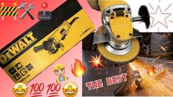 Dewalt Angle Grinder 4120 - The complete Unboxing Video - 4.5” Dewalt Grinder