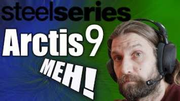 steelseries ARCTIS 9 Wireless Gaming Headset | Mic Test and Review