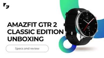 Amazfit GTR 2 Smartwatch Classic Edition | Unboxing | Review
