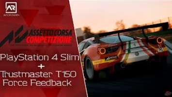 Assetto Corsa Competizione на PlayStation 4 Slim✔️Руль Thrustmaster T150 Force Feedback