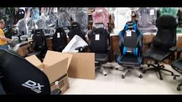РАСПАКОВКА - Sharkoon SKILLER SGS40 Fabric \ Тканевое игровое кресло премиального сегмента. Германия