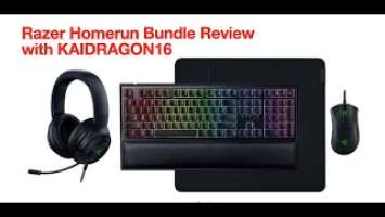 RAZER Homerun Bundle unboxing. Kraken v3 X, Ornata v2, Deathadder v2, Gigantusv2
