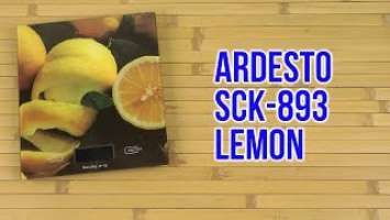 Распаковка ARDESTO SCK-893 LEMON