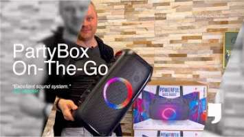 Портативная колонка PartyBox On The Go, Обзор