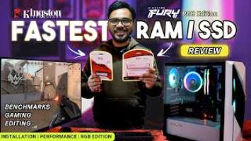 Kingston NV2 SSD & FURY DDR4 RAM I Installation & Review